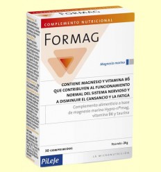 Formag - Magnesio extraído de agua de mar - PiLeJe - 30 comprimidos