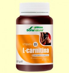 L-Carnitina - Metabolismo de las grasas - MGdose Soria Natural - 60 comprimidos