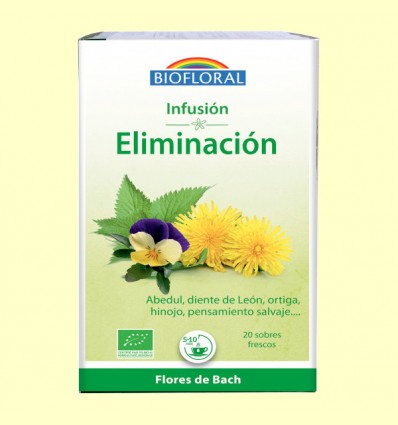 Infusión Eliminación - Biofloral - 20 infusiones