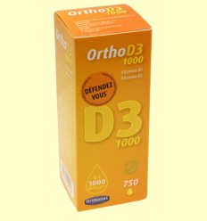 Ortho D3 - Vitamina D3 1000ui - Orthonat - 750 gotas
