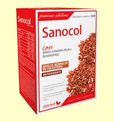 Sanocol con Monascus Purpureus - DietMed - 60 comprimidos