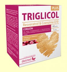 Triglicol Plus - Coenzima Q-10 y Resveratrol - Dietmed - 60 cápsulas