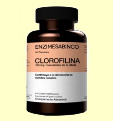 Clorofilina 100 mg - Clorofila - Enzime Sabinco - 90 cápsulas