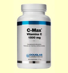 C-Max Vitamina C 1500 mg Liberación Prolongada - Laboratorios Douglas - 90 comprimidos