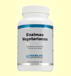 Enzimas Vegetarianas - Laboratorios Douglas - 120 comprimidos