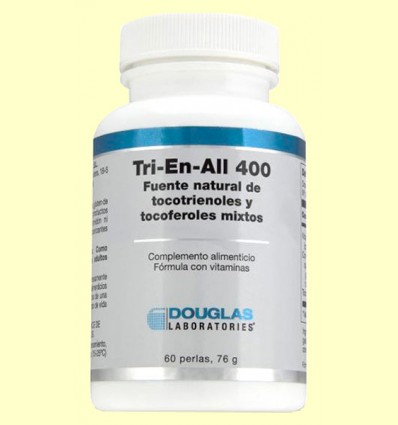 Tri-En-All 400 - Vitamina E) - Laboratorios Douglas - 60 perlas
