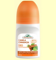 Desodorante Roll-on Canela Bio - Corpore Sano - 75 ml