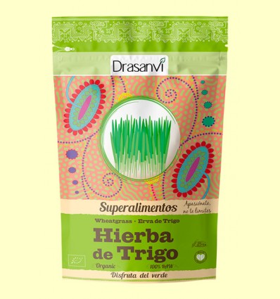 Hierba de Trigo - SuperAlimentos - Drasanvi - 125 gramos