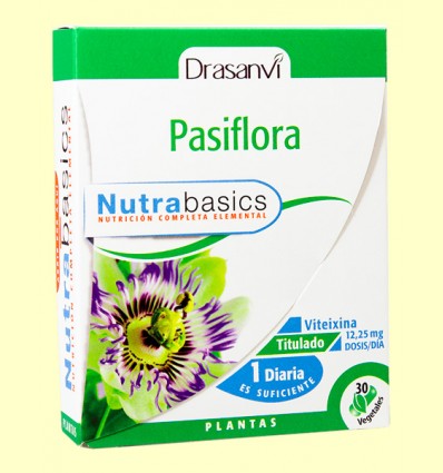 Pasiflora Nutrabasics - Drasanvi - 30 cápsulas