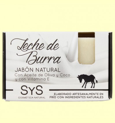 Jabón Leche de Burra - Laboratorio SyS - 100 gramos