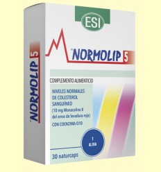 Normolip 5 - Colesterol - Laboratorios ESI - 30 cápsulas
