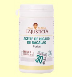 Aceite Hígado de Bacalao - Ana María Lajusticia - 90 perlas