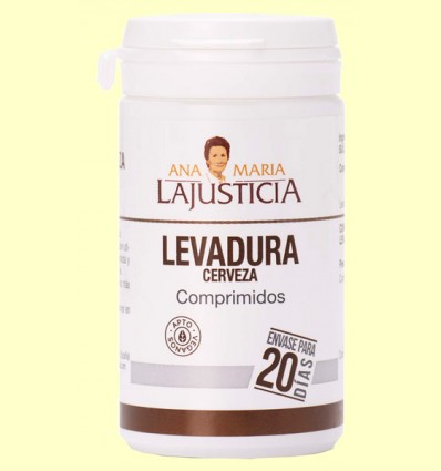 Levadura de Cerveza - Ana María Lajusticia - 80 comprimidos