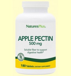 Pectina de Manzana - Apple Pectin - Natures Plus - 180 comprimidos