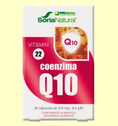Coenzima Q10 - Anti Aging - MGdose Soria Natural - 30 cápsulas
