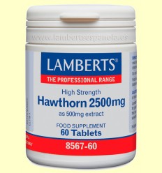 Espino blanco 2.500 mg - Lamberts - 60 tabletas