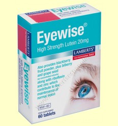Eyewise Luteína - Salud Ocular - Lamberts - 60 tabletas |
