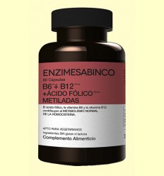 Vitaminas B6 , B12, y Ácido Fólico - Enzime Sabinco - 60 cápsulas