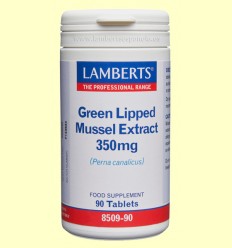 Extracto de mejillón verde - Lamberts - 90 tabletas