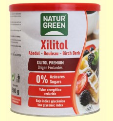 Azúcar de Abedul Xilitol - NaturGreen - 500 gramos