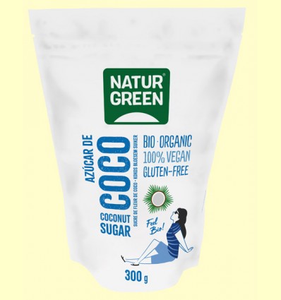 Azúcar de Coco Bio - NaturGreen - 300 gramos