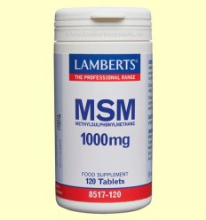 MSM® 1000 mg - Lamberts - 120 tabletas