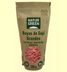 Baya de Goji Grande Bio - NaturGreen - 200 gramos