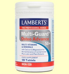 Multi-Guard Osteo Advance 50 Plus - Lamberts - 120 tabletas