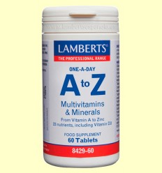A-Z Multivitaminas - Lamberts - 60 comprimidos