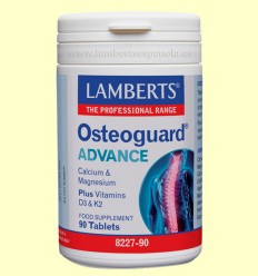 Osteoguard Advance - Lamberts - 90 tabletas 
