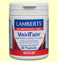 VeinTain® - Circulación en Piernas y Manos - Lamberts - 60 tabletas 
