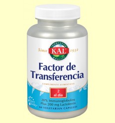 Factor de Transferencia - Laboratorios Kal - 60 cápsulas