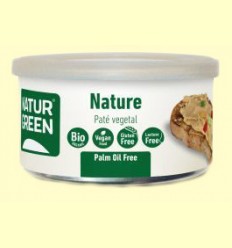 Paté Nature Bio - NaturGreen - 125 gramos