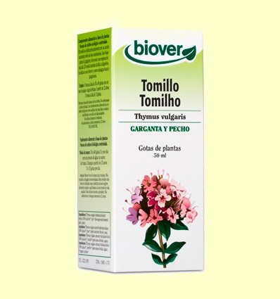 Tomillo - Garganta y pecho - Biover - 50 ml