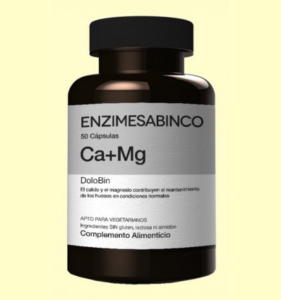 DoloBin Ca y Mg - Sistema Oseo - Enzime Sabinco - 50 cápsulas