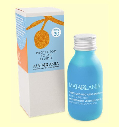 Protector Solar fluido SPF30 Bio - Matarrania - 100 ml