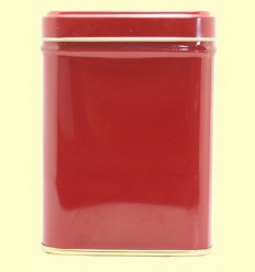 Lata para Té Roja y Cuadrada modelo Costa - Cha Cult - 100 gramos