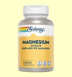 Magnesium - Magnesio - Solaray - 90 cápsulas vegetales