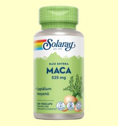 Maca - Solaray - 100 cápsulas de 525 mg 