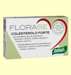 Florase Colesterolo Forte - Santiveri - 40 cápsulas