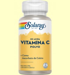Vitamin C Powder 5000 mg - Solaray - 227 gramos 