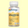 Vitamin D3 400UI - Solaray - 120 perlas 