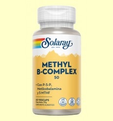 Methyl B-Complex 50 - Solaray - 60 cápsulas