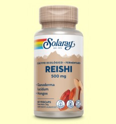 Reishi Eco Fermentado - Solaray - 60 cápsulas