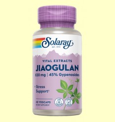 Jiaogulan 410mg - Solaray - 60 cápsulas