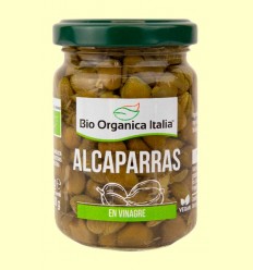 Alcaparras en vinagre - Bio Organica Italia - 140 gramos