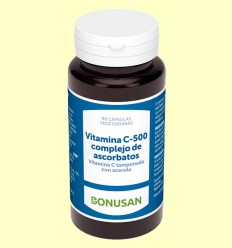Vitamina C 500 Complejo de Ascorbatos - Bonusan - 90 cápsulas