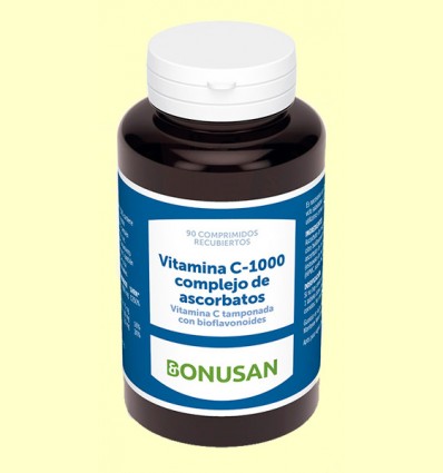 Vitamina C 1000 Complejo de Ascorbatos - Bonusan - 90 comprimidos