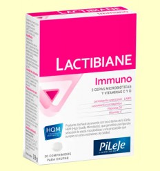 Lactibiane Immuno - Sistema Inmunitario - PiLeJe - 30 comprimidos