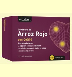 Levadura de Arroz Rojo - Vitalart - 60 comprimidos